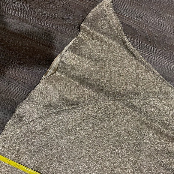 NWT ANN TAYLOR GOLD Evening Dress - Picture 5 of 14